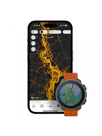 SUUNTO VERTICAL TITANIUM SOLAR CANYON sportinis laikrodis